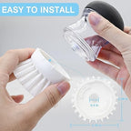 Palm Brush Refill for OXO Good Grips Soap Dispensing Palm Brush, 4 Pack Palm Brush Replacement Head