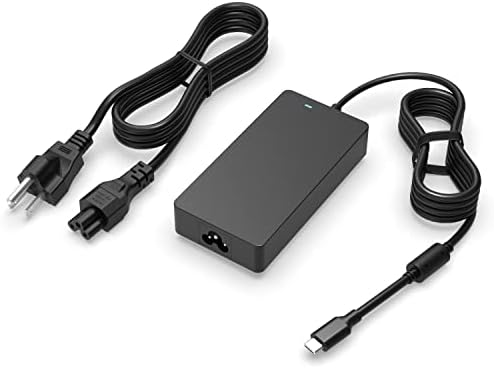 90 Watt AC Adapter Replacement Fit for Dell 90W Laptop Charger USB C - (Compatible with LA90PM170 DA90PM170 DA65NM170)
