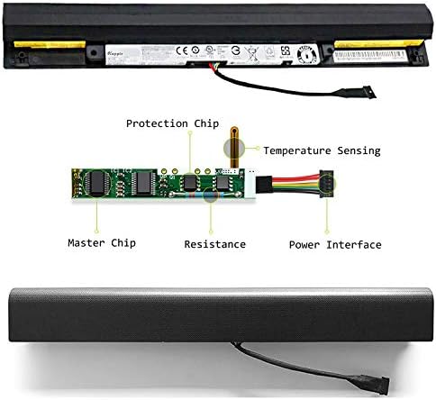 L15L4A01 Laptop Battery Replacement for Lenovo IdeaPad V4400 100-15IBD 110-14ISK 110-15ISK 80UC Series L15S4A01 L15M4A01 5B10L12771 (14.4V 32Wh 2200mAh)