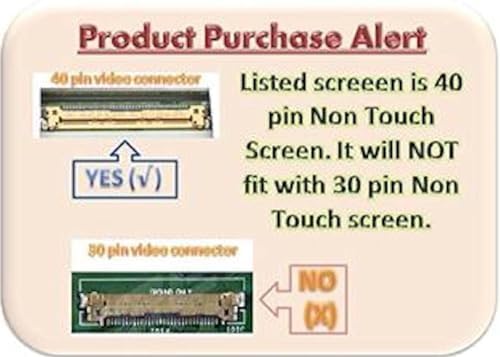 EM EMAJOR TECH New Screen Replacement for BOE NV173FHM-NX4 V8.0 V8.1 1920X1080 FHD 144Hz Non-Touch LCD LED Screen Display with Set of Tape and Tools
