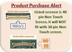 EM EMAJOR TECH New Screen Replacement for BOE NV173FHM-NX4 V8.0 V8.1 1920X1080 FHD 144Hz Non-Touch LCD LED Screen Display with Set of Tape and Tools