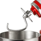 Stainless Steel Dough Hook Attachment for KitchenAid 4.5-5 Quart Tilt-Head Stand Mixer, K45DH Dough Hook Replacement for KSM90 and K45, Mixer Parts Accessories…