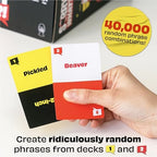 Lucky Egg Sorry What - Hilarious Lip Reading Friends Party Game Based On The Headphone Challenge TikTok Trend - 2+ Players 40,000 Funny Word Phrase Combinations Card Game for Friends (Original)