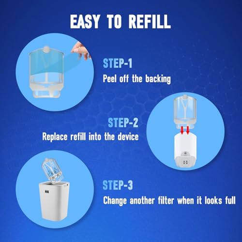 18 Pack Refill Cartridge Kit Compatible with ZIVO M364 and Max Plug-in Light, Replacement Fit for Z3VO (18 Pack)