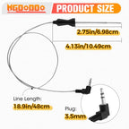 Mgoodoo Meat Temperature Probe Compatible with Ninja Grill AG400, AG400C, AG450,IG450CO Foodi Pro 5-in-1 Indoor Grill with Air Fry,Replacement for Ninja Air Fryer Grills Smart Thermometer Probe