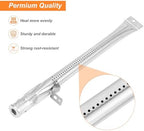 Grill Replacement Parts for Cuisinart 5 Burner GAS2456AS, GAS2556AS, GAS1456ASO, GAS1456BSO, GAS9456AS/ASO, GAS9556AS/ASO, GAS2420AS,Grill Burner, Heat Plate, Igniter, Stainless Steel