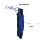 ZipSeven Car Assist Handle for Elder Cane-Portable Vehicle Support Grab Bar Automotive Door Transfer Haddicapped Assistance 2 in 1 Mobility Standing Aid for Able (Blue, 2)