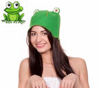 Traditional Sauna Hat - Sheep's Wool Felt Sauna Hats - The Main Russian Banya Accessories - Finnish Sauna Hat for Men and Women - Head Protection from Hot Steam - Frog Shape Spa Hat