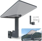 Starlink Mini Mount, RV Ladder Mount for Starlink Mini, Aluminum Alloy Starlink Kit with Installation Range 0.8-1.97” Pipe Adapter for RV/Ladder/Pole/Rack/Roof Starlink Mini Accessories