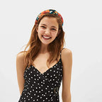 Womens Boho Headbands 12 Pack VELSCRUN Knotted Elastic Turban Bandeau Wide Hair Bands/Accessories for Washing Face