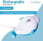 Rechargeable Baby Bath Shower Head - Kids Toddler Bathtub Sprayer Toy - Infant Child Tub Accessories Dolphin Bathtime Water Pump
