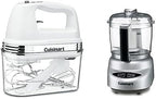 Cuisinart Power Advantage Plus Hand Mixer Bundle with Food Processor and Accessories