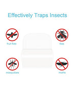 12 Pcs Refill Glue Pads Compatible with Bug md No Fly Zone Bug Zapper, Sticky Pads for Bug Catcher Plug in Fly Traps Indoor Insect Trap