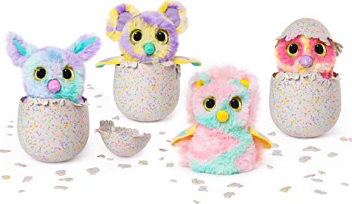 Hatchimals Mystery, Hatch 1 of 4 Fluffy Interactive Mystery Characters from Cloud Cove (Styles May Vary), Multicolor