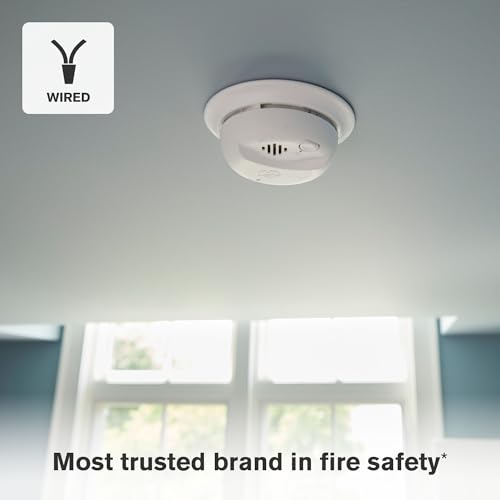 First Alert SMI105-AC, Interconnect Hardwire Smoke Alarm with 10-Year Battery Backup, 3-Pack