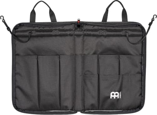 Meinl Cymbals Professional Drumstick Sling Bag with Extra Wide Shape and Body Strap — Includes Floor Tom Hooks — Also for Mallets, Brushes, Rods or Accessories (MSSB)