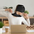 ComfiTECH Ice Hat for Migraine & Headache Relief - Gel Pack Wrap for Neck & Cervical Pain - Sinus, Stress & Surgery Recovery Care Package