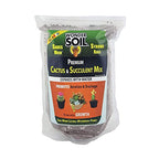 WONDER SOIL | Organic Cactus & Succulent Soil (12 Quarts). Fast Draining Ready to Plant Coco Coir Loaded w/Nutrients | 3 LBS Expands to 12 Quarts | Incl Worm Castings & Nutrients