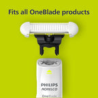 Philips Norelco OneBlade Skin Protect Replacement Blade, for OneBlade Electric Shaver and Trimmer, Durable Stainless Steel, Trim and Shave with Extra Skin Protection, 2 Count, QP229/80