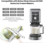 Replacement Paddle Compatible with Ninja Creami NC501 Series Ice Cream Makers,Replacement Parts Blade for Ninja Ice Creami Accessories for NC500, NC501, NC501H, NC501HBL, NC501HGN and CN501CO