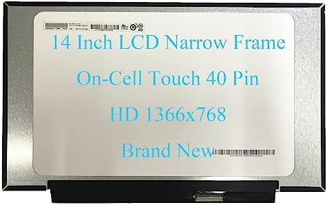 Replacement Laptop IPS HD 40 pin LCD Touch Screen Digitizer Display Panel L61949-001 NT140WHM-T02 NT140WHM-T00 B140XTK02.0 for HP 14-DQ0011DX 14-dq2013DX 14-DQ0011DX