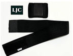 LJC Umbilical Hernia Support Belt Abdominal Navel Truss One Removeable Cushion Pad UK (XL 39-43 inches), Black