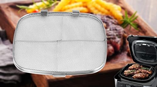 Replacement Splatter Shield for Ninja Foodi AG301,Accessories for Foodi 5-in-1 Indoor Grill,Stainless Steel Fine Mesh Splatter Screen for Ninja AG300, AG300C,AG301C, AG302, AG400