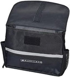 AlveyTech Saddle Bag for Mobility Scooter, Wheelchair, & Electric Power Chair (Small, Black) - Accessories Holder Armrest Side Pouch Storage Organizer Bags for Adults, Water-Resistant, Easy Install