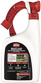 Ortho BugClear Insect Killer for Lawns & Landscapes Ready to Spray - Kills Periodical Cicadas, Ants, Spiders, Fleas, Ticks & More, Outdoor Bug Spray for up to 6 Month Insect Control, 32 oz.
