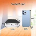 USB CD DVD Player for Car with Upgraded Extra Accessories, External Portable Car CD Players with USB AUX Type-C Radio Connection, Integrated Vehicle Stereo for Android Navigation/TV Plug and Play.