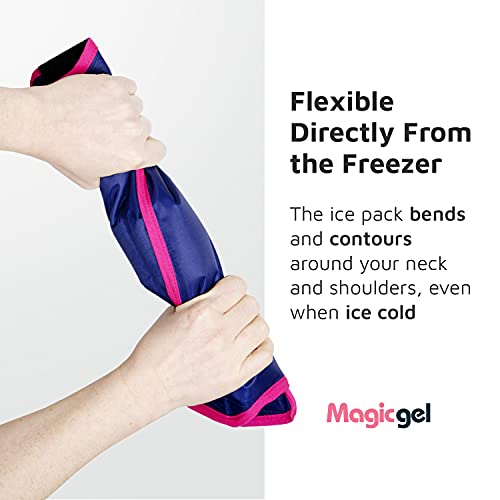 Reusable Cold Pack for Hip Bursitis, Replacement Surgery and Hip Flexor Pain. Ice Pack Wrap for Inflammation, Swelling Relief (by Magic Gel)