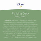 Dove Body Wash For Soft Skin Purifying Detox Cleanser That Effectively Washes Away Bacteria While Nourishing Your Skin 22 oz 4 count