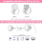 Double Hands-Free Wearable Breast Pump Parts 19mm Milk Collector Cup Compatible with Momcozy S9 Pro|S12 Pro Breastpump Incl 19mm Flange Use with S9 Pro|S12 Pro Parts/Accessories Replacement