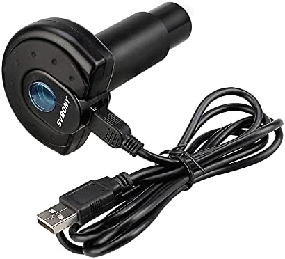 SVBONY SV189 Microscope Digital Camera, 1.3 Million Pixel USB2.0 Microscope Accessories, Suitable for Microscope Color Photography and Video
