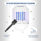 vertmuro Bug Zapper Light Bulb, 2-in-1 Indoor Electric Mosquito Killer Lamp with UV LED Light, Fly Insects Trap for Home Entryway Balcony Patio(1 Pack)