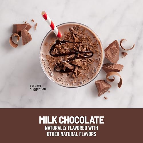 SlimFast Protein Shake, NEW Milk Chocolate- 20g Protein, Meal Replacement Shake Ready to Drink, High Protein with Low Carb and Low Sugar, 24 Vitamins and Minerals, 11 Fl Oz (Pack of 12)