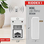 RIDDEX Plus Insect Repellent | Plug in, Mouse Deterrent - Pest Control for Defense Against Rats, Mice, Roaches, Bugs and Insects | Control Pests with No Chemicals or Poison | 3 Pack White