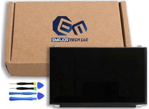 EM EMAJOR TECH New Screen Replacement for Lenovo Ideapad 110-15ISK 80UD 1366X768 HD Non-Touch LCD LED Display with Tools