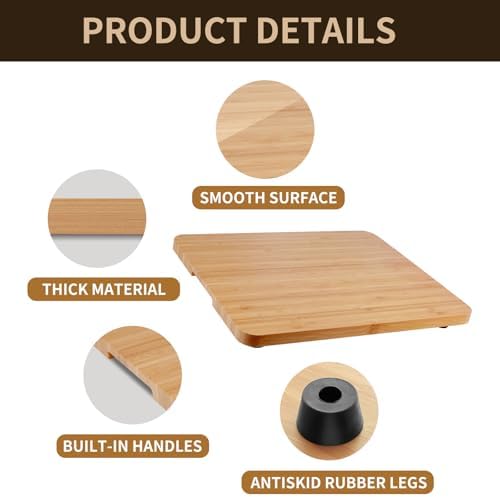 Cutting Board for Ninja DCT451 Air Fryer Oven, Heat Resistant Cutting Boards Air Fryer Oven Accessories for Ninja Smart Double Oven
