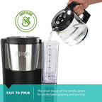 12-Cup Replacement Glass Carafe Pot Compatible with Ninja Coffee Brewer Maker Models CE251 CE201 CE201C CE200 CE200C Model# XGLSLID200