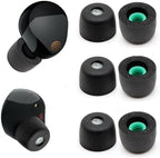 3 Pairs Memory Foam Eartips Ear Buds for Sony WF-1000XM5, Ear Tips Replacement Sony Ear Piece Foam Tips for WF-1000XM5 Fit Charging Case(Matt Surface, M)
