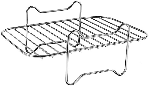 Air Fryer Rack for Double Basket Air Fryers, Dehydrator Rack fit for Ninja Foodi DZ201 DZ401 Air Fryer Accessories