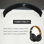 Studio 3 Headband - Replacement Parts Designed Exclusively for Beats Studio 3 / A1914 Studio 2 Wired/Wireless Headphones (Grey Gold)