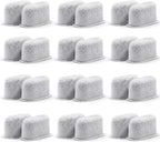 24 Packs Charcoal Water Filters Compatible with Cuisinart Coffee Filter Replacement Coffee Maker