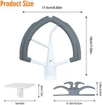 Flex Edge Beater for KitchenAid 6 QT Bowl-Lift Stand Mixer with 2 Kitchen Accessories, Flat Beater Paddle with Flexible Silicone Edges Bowl Scraper, Kitchen Aid Mixers Accessories