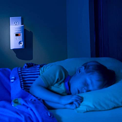 Kidde Carbon Monoxide Detector, Plug In Wall with 9-Volt Battery Backup, Digital LED Display, 4 Pack
