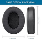 Replacement Ear Pads for Sennheiser HD280/HD280-13/HD280-Pro/HD281/HMD280/HMD280 Pro/HMD280-13/HMD281/HMD281 Pro Headphones, Earpads Cushions with Upgrade Memory Foam - Black