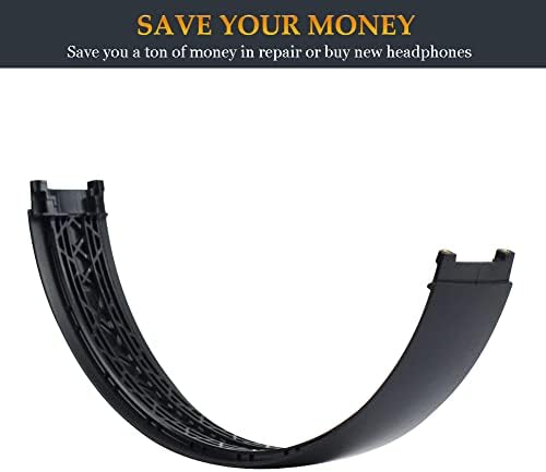 Studio 2 Headband as Same as The OEM Replacement Arch Band B0501 Parts Accessories Compatible with Beats by Dr Dre Studio2 Wired/Wireless (B0500/B0501) Over-Ear Headphones (Matte Black)