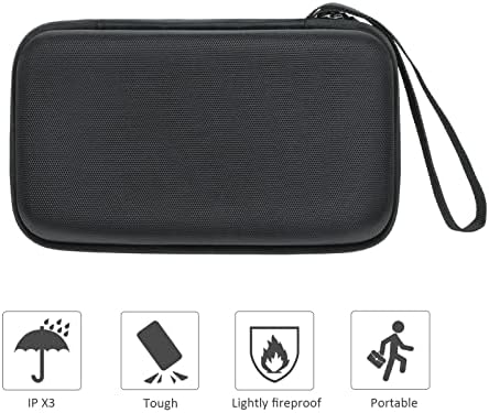 co2CREA Hard Case Replacement for Zoom H4n Pro Portable Recorder Stereo Microphones