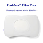 Cushion Lab Deep Sleep Pillow, Patented Ergonomic Contour Design for Side & Back Sleepers, Orthopedic Cervical Shape Gently Cradles Head & Provides Neck Support & Shoulder Pain Relief - Calm Grey